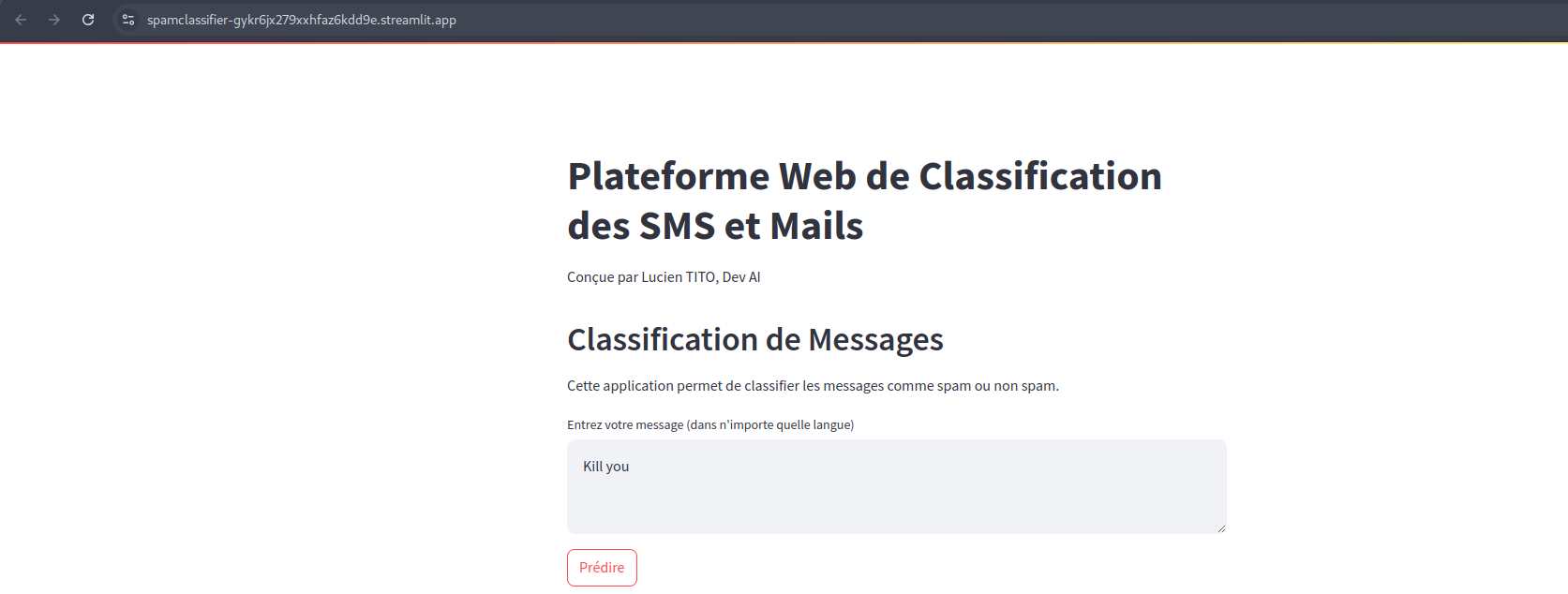 Email Classification